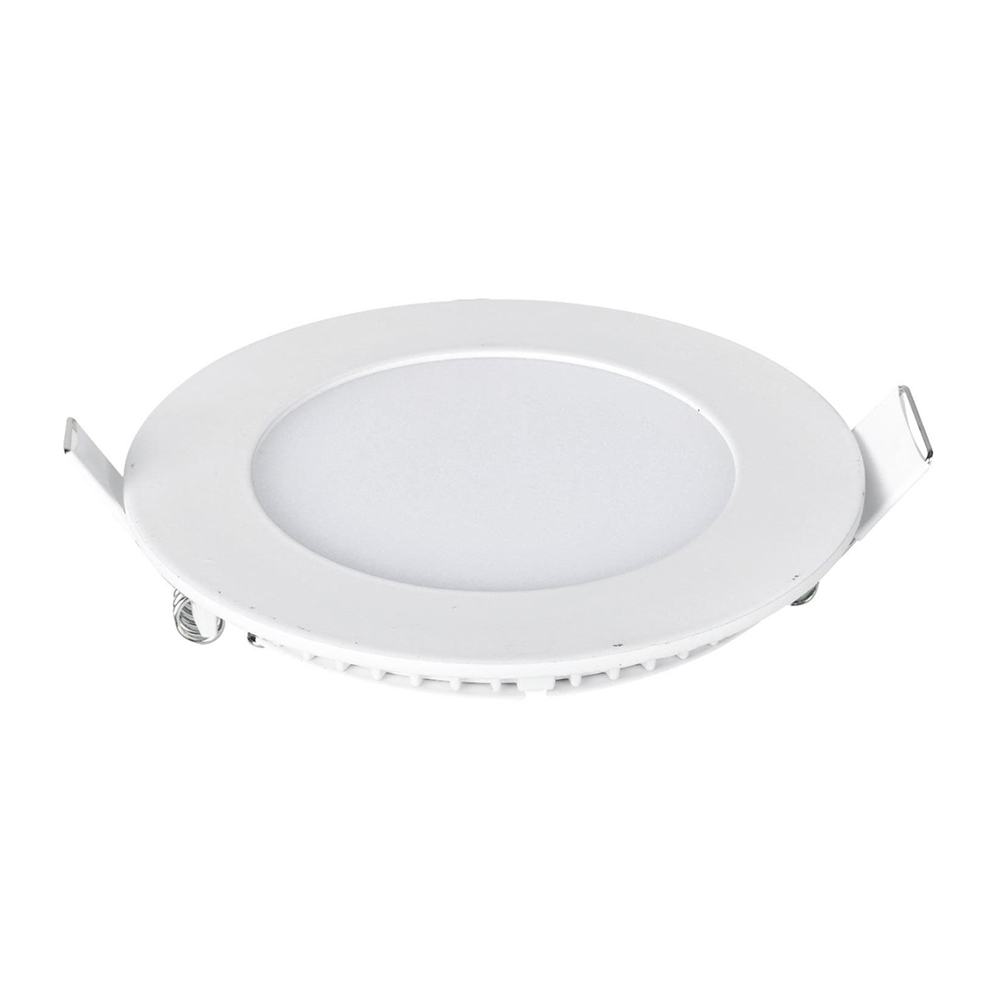 6W Recessed Round LED Mini Panel 120mm diameter (Hole Size 105mm), CE Driver, 90 Lm/Watt, RA 80, 3000K