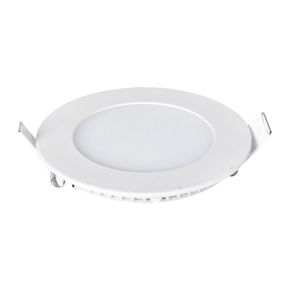 6W Recessed Round LED Mini Panel 120mm diameter (Hole Size 105mm), CE Driver, 90 Lm/Watt, RA 80, 6000K