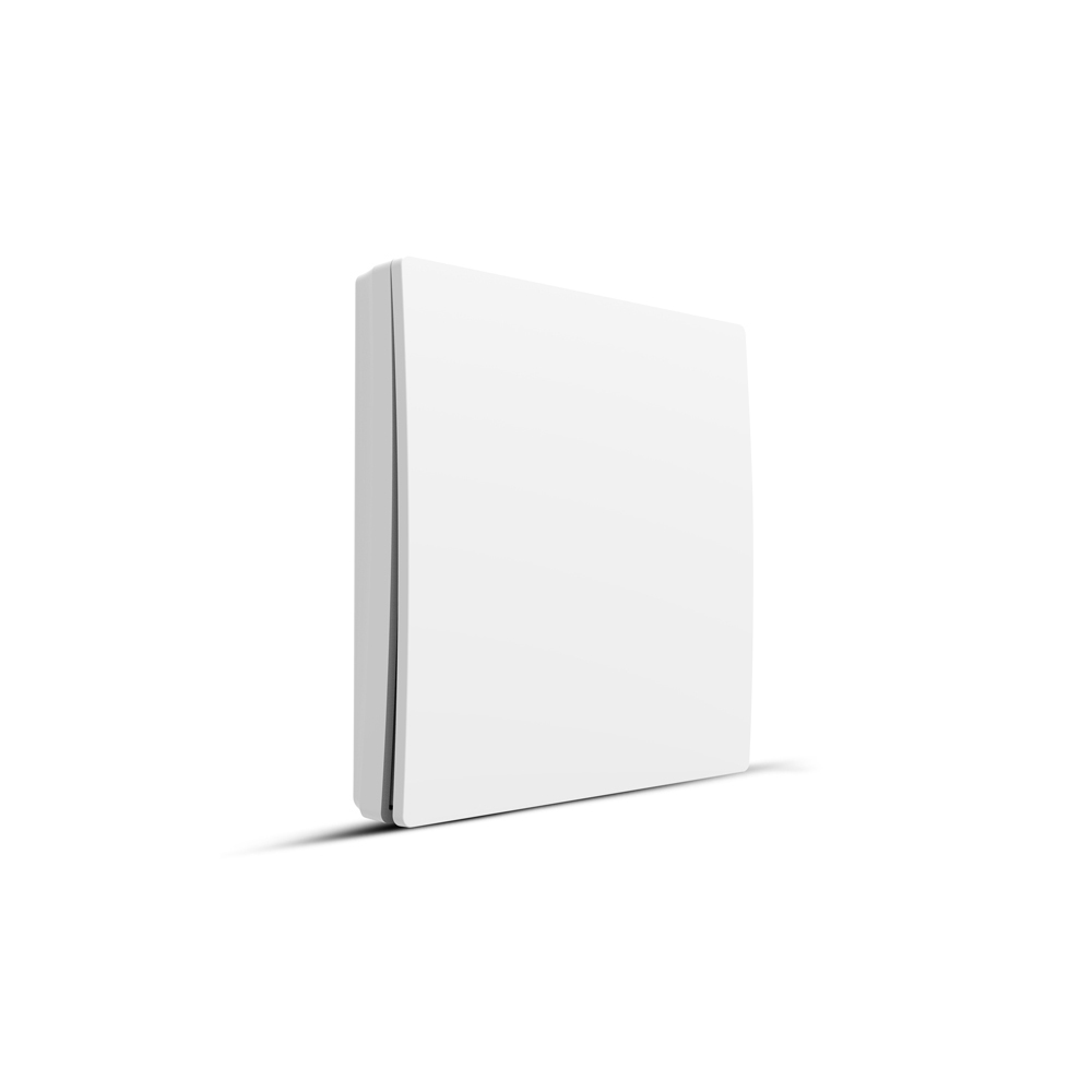 1 Gang Wireless Kinetic Switch, White