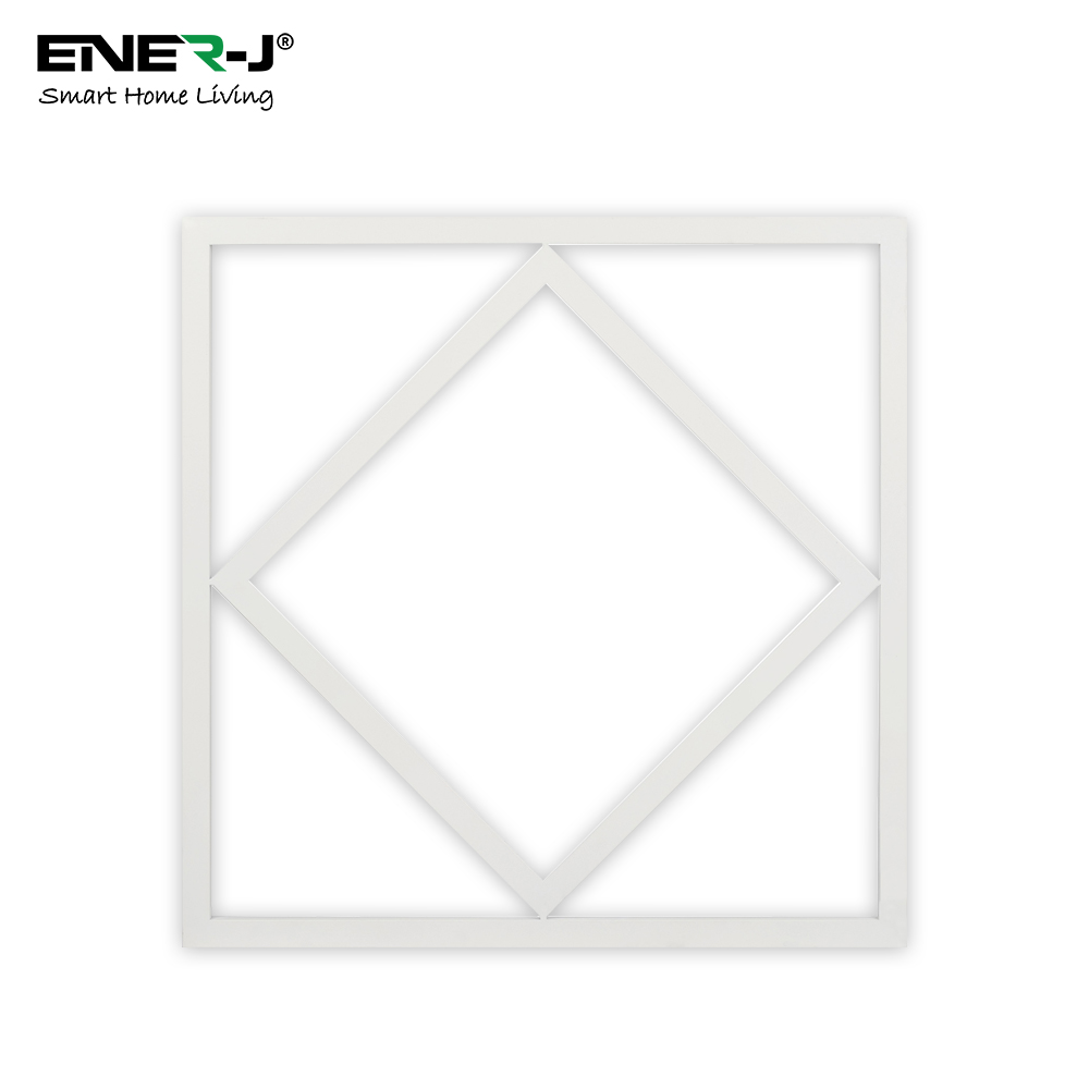 Double Square Borderline LED Panel, 60x60 40W 4000 Lumens, 3 Years warranty, 6000K
