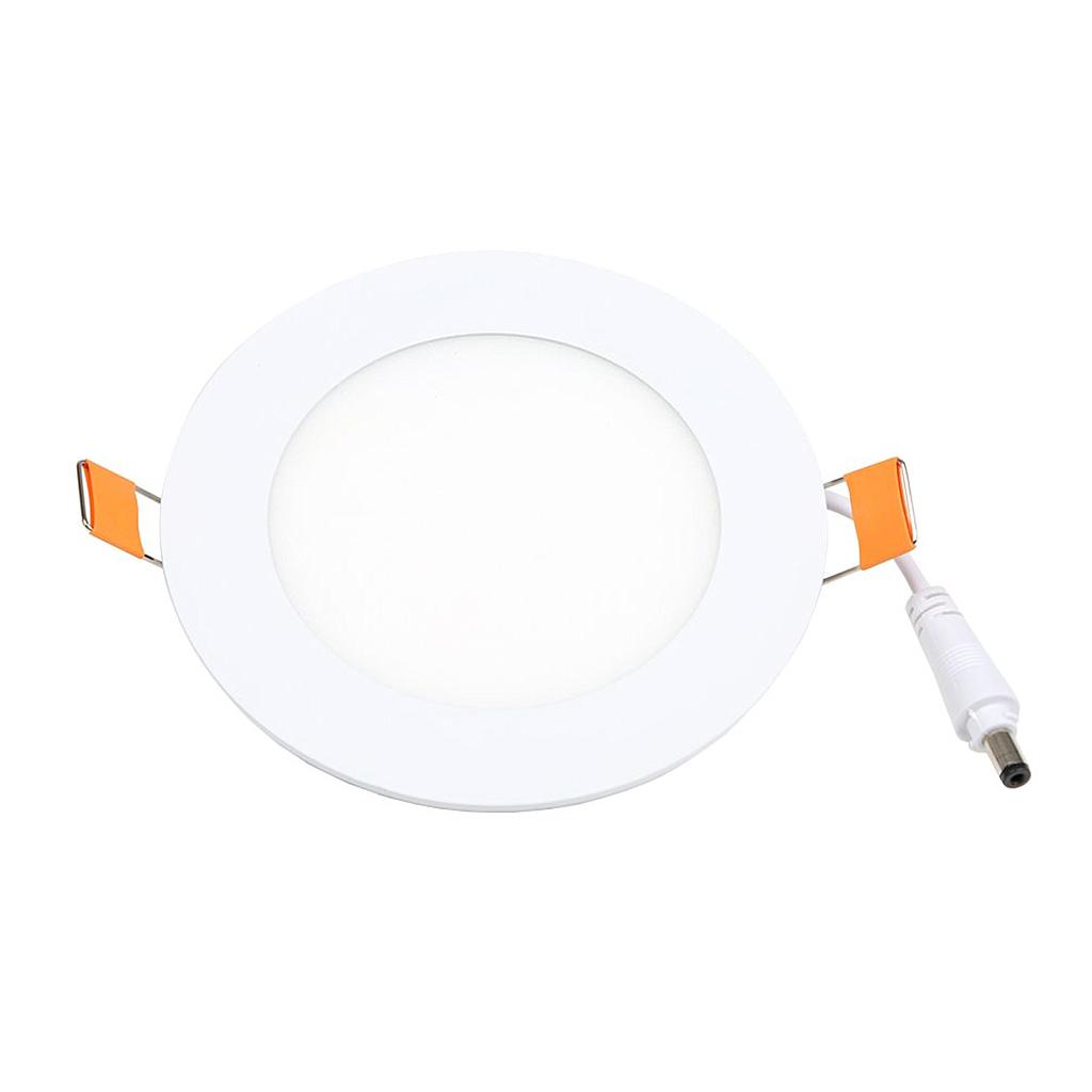 24W Recessed Round LED Mini Panel 280mm diameter 3000K (Pack of 4)