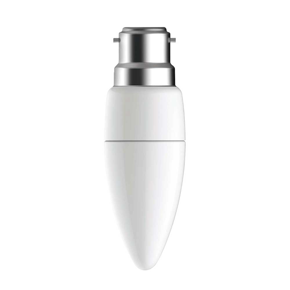 LED Bulb- 4W LED Candle Lamp B22 6000K