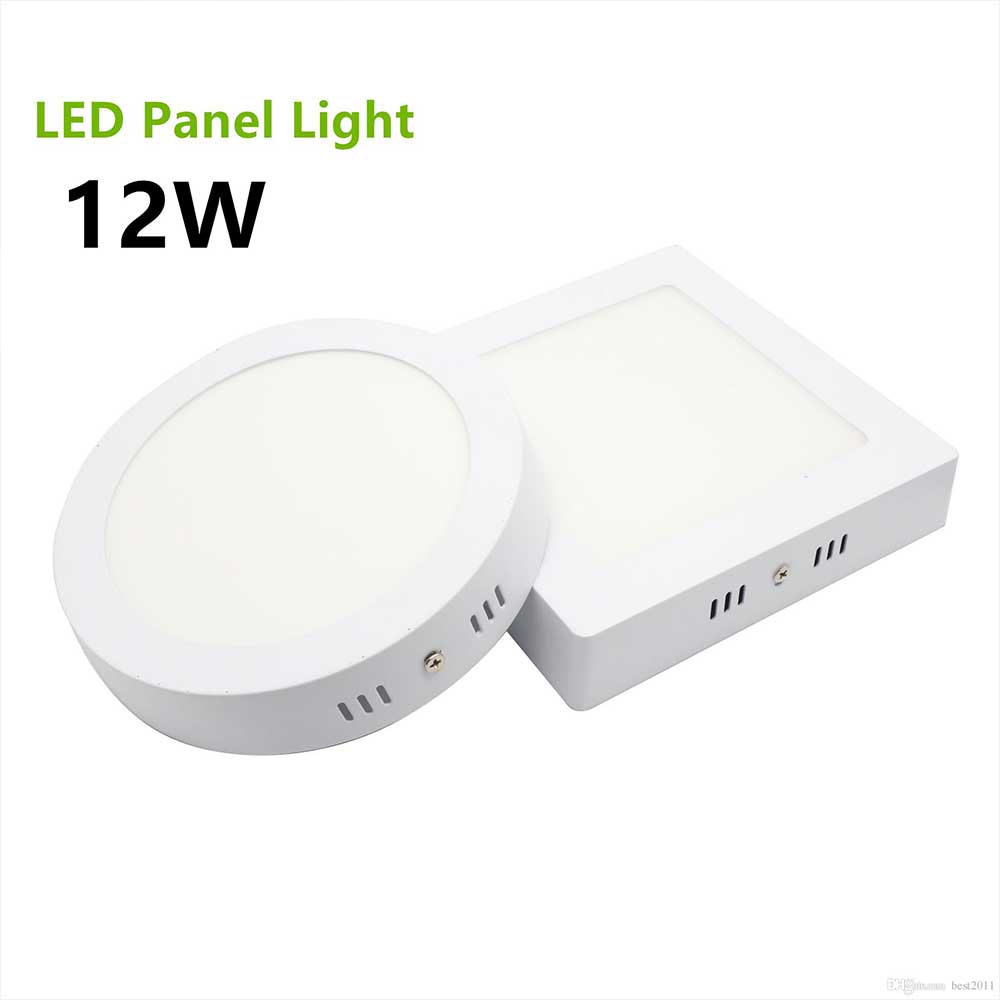 12W Surface Flush Mounted Round LED Mini Panel 175mm diameter 3000K