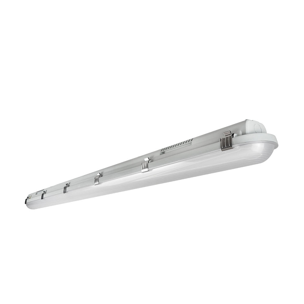 Non Corrosive Waterproof Fitting, 1.5m 50W, 120 lumens per Watt, 6500K with Emergency
