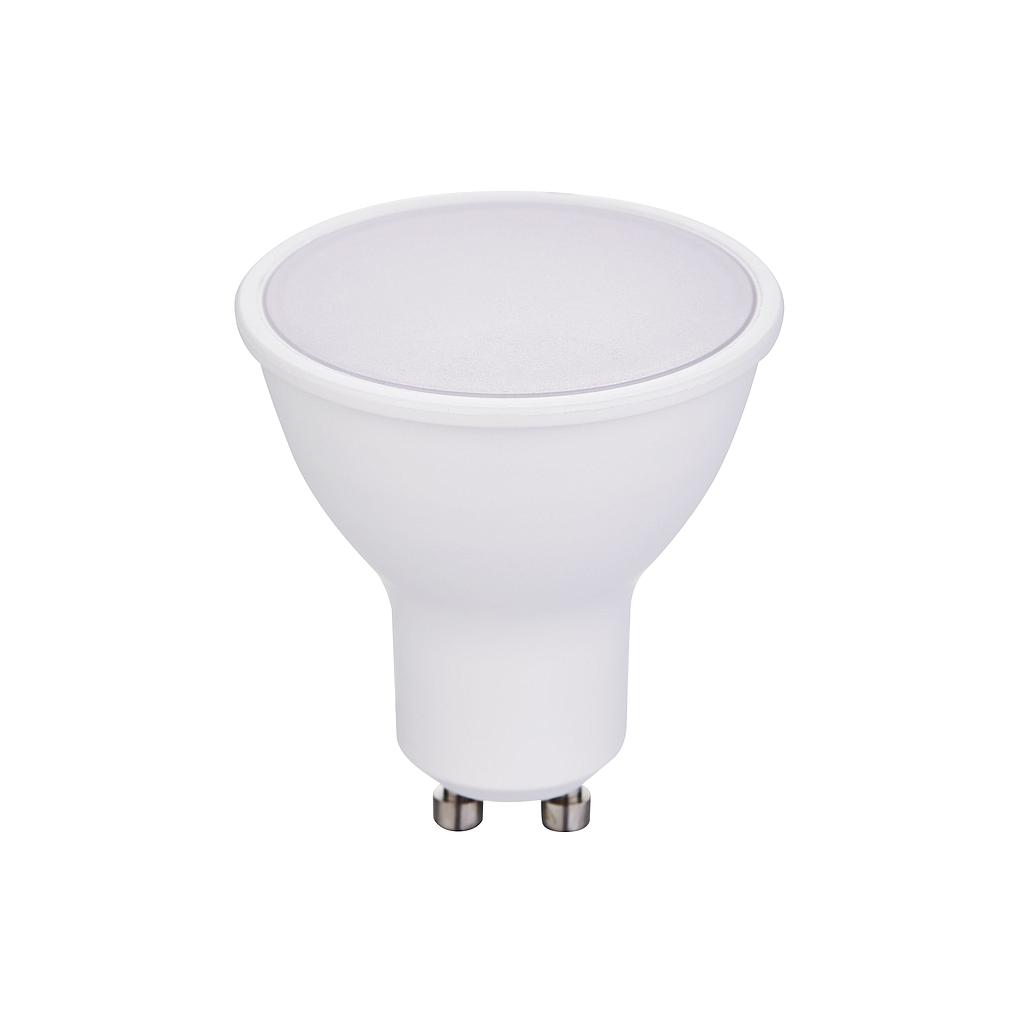 7W GU10 Plastic Body SMD LED, 560 Lm 3000K