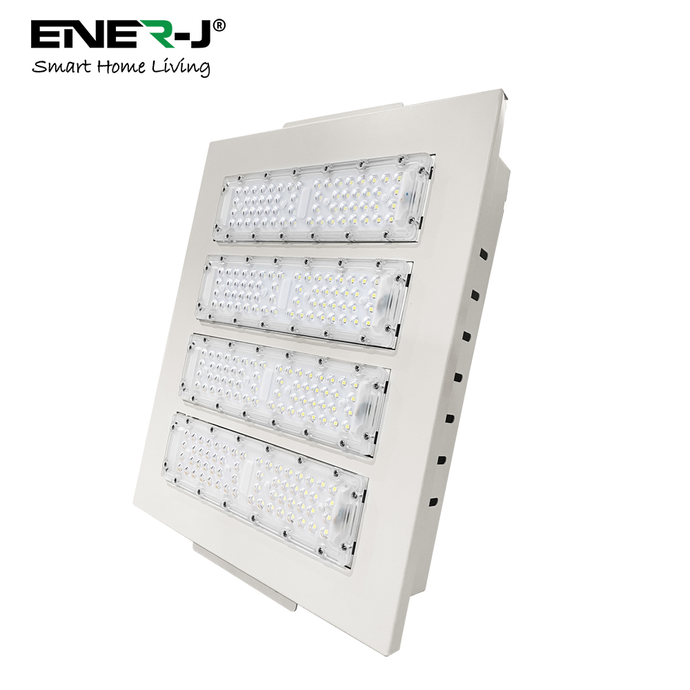 200W LED Canopy Light, 120 lm/W, V:AC100-240V, PF >0.9, CRI:Ra>70,Beam angle:90°, IP65, 3 Years Warranty, 5700K
