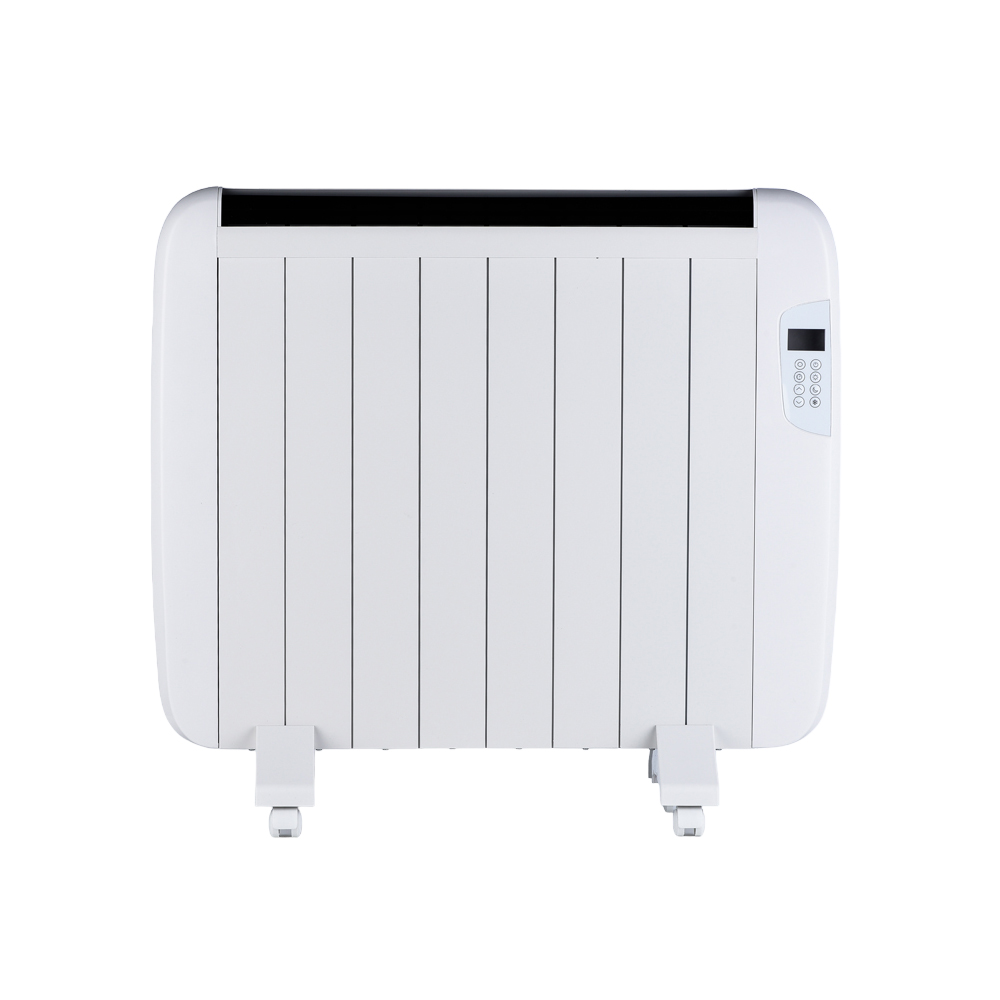 Smart 1200W Radiator Heater with Aluminium Heating Element, White body