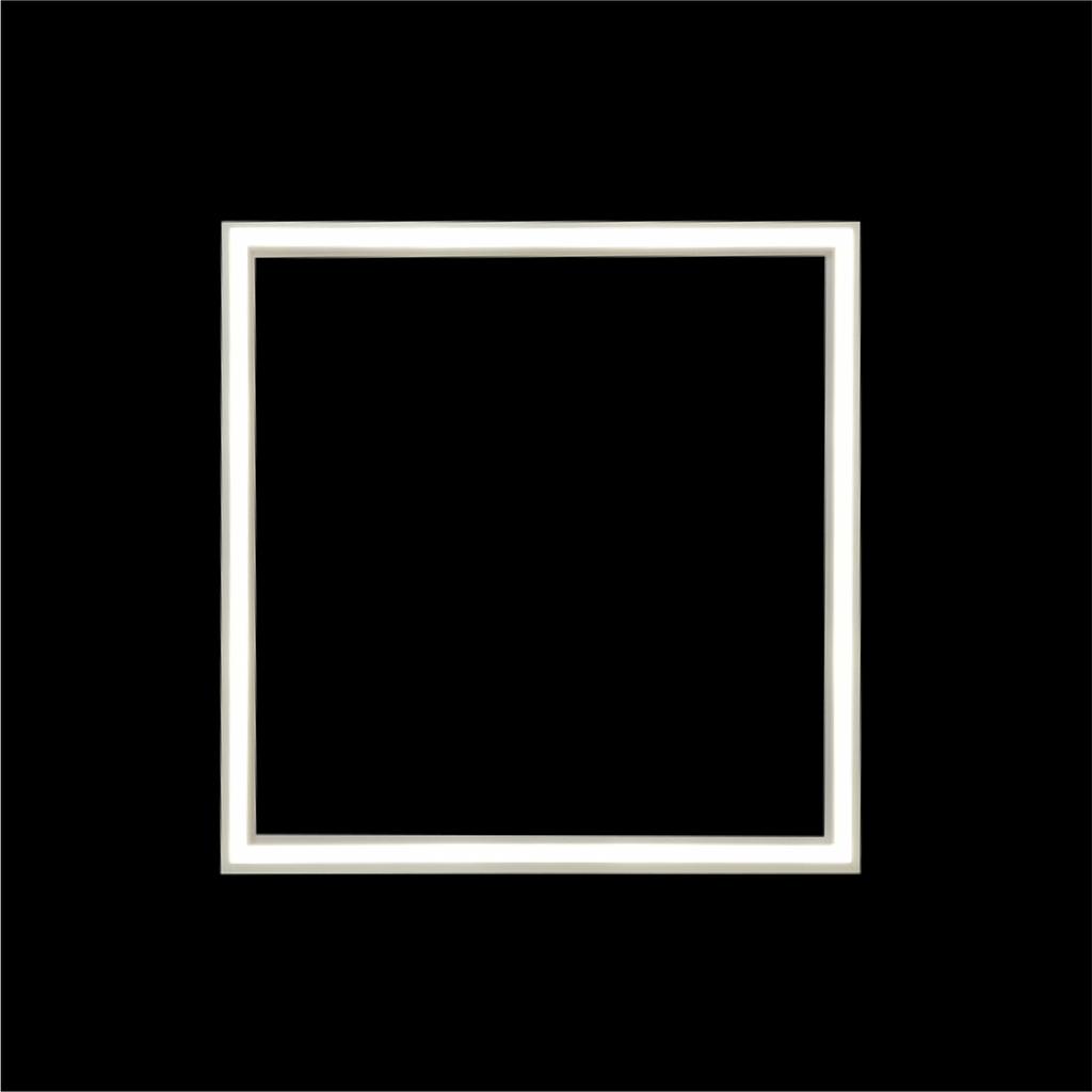 LED Borderline Panel 60x60 40W 4000 Lumens, CCT Switchable (6500K-4000K-3000K) Pack of 6