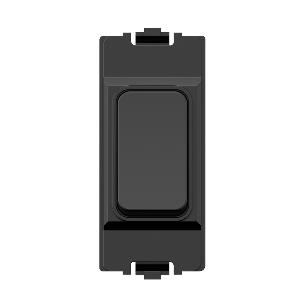 Wireless &amp; Batteryless MK Kinetic Grid Switch,Pro Black (Dimmable)