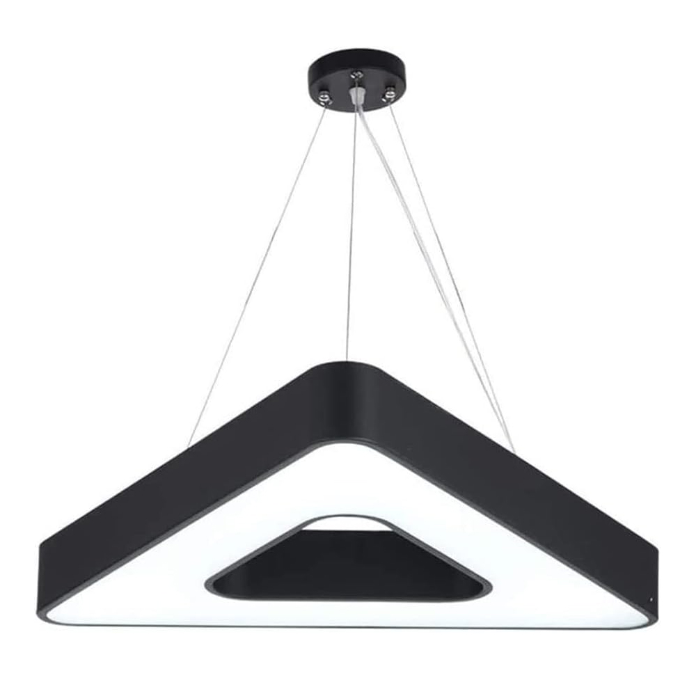 36W Hollow Triangle Pendant Light, Size: Diameter 80 cms, Lampshade height 5 cms