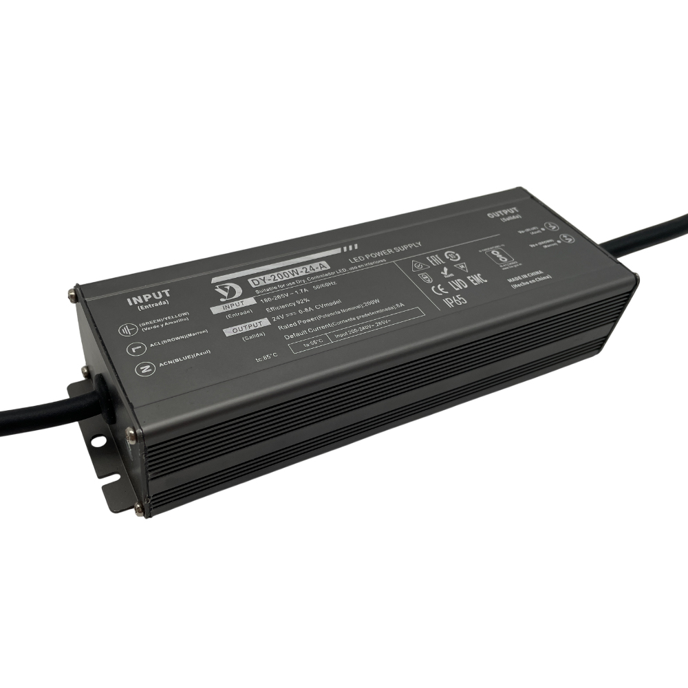 200W 24V-8.3A Waterproof IP67 Power Supply