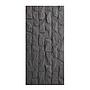Charcoal Stacked Stone PU Wall Panel Size:1200 x 600 x 25 mm
