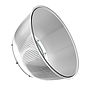 PC Highbay Reflector, Dimension: 226 x 260mm (16 inches), Beam Angle 70, For PREMIUM UFO Highbay